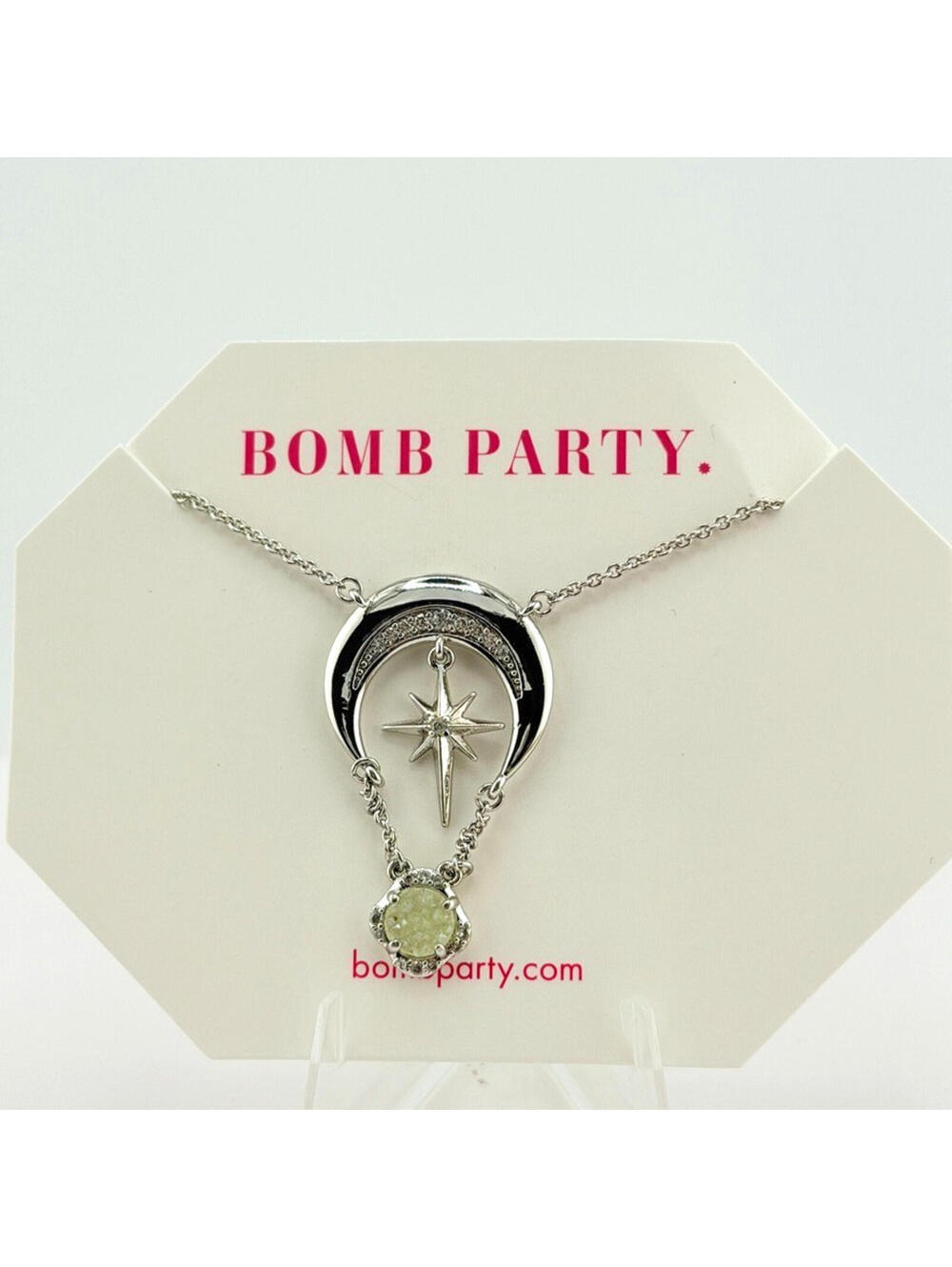 Bomb Party Iceland Dreams "Star of Wonder" Icy Mint Druzy RBP4136 RETRO